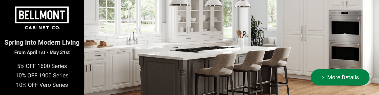 Spring into modern living with Bellmont Cabinets
