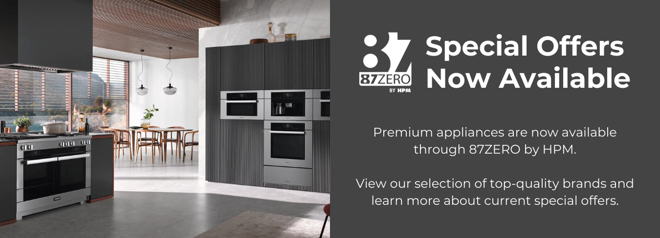 Special offers on appliances available at 87ZERO