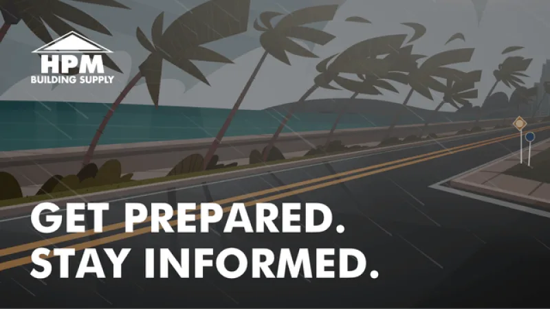 Hurricane Prep, Get prepared. Stay Informed.