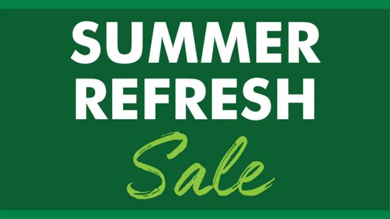 HPM Summer Refresh Sale going on from June 24th to July 8th, 2026
